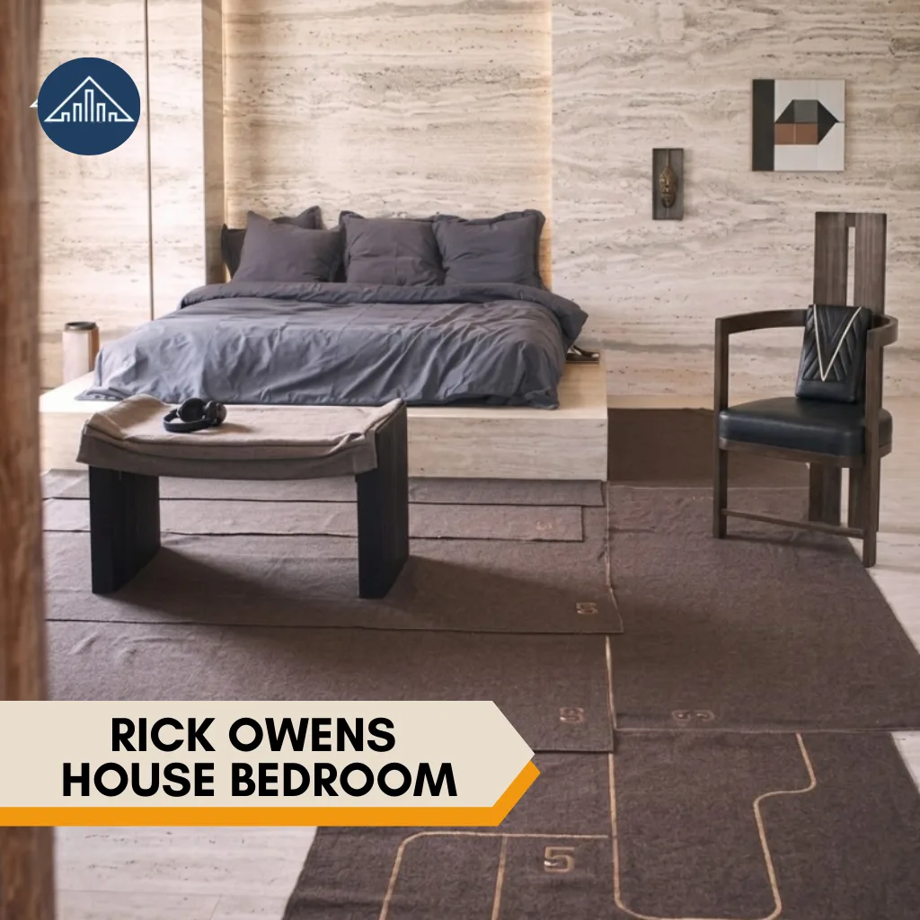 Rick Owens House: Legendary Paris $10M Mansion 4 Rick Owens House Bedroom :Where Does Rick Owens Live