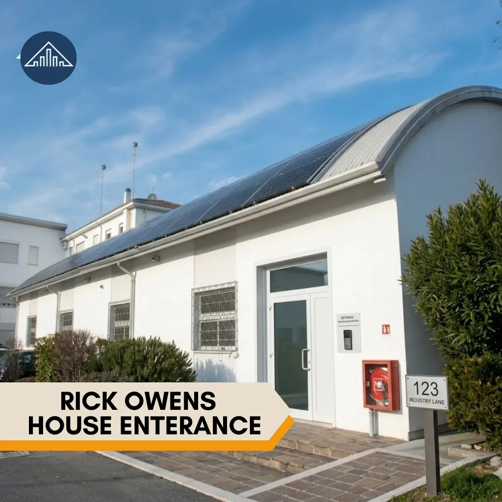 Rick Owens House: Legendary Paris $10M Mansion 3 Rick Owens House enterance :Where Does Rick Owens Live