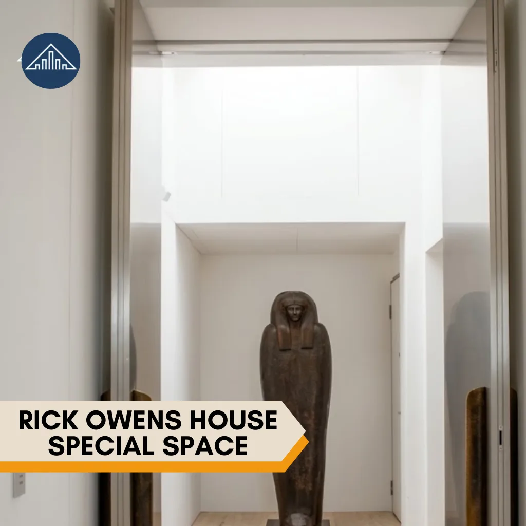 Rick Owens House: Legendary Paris $10M Mansion 8 Rick Owens House special space :Where Does Rick Owens Live