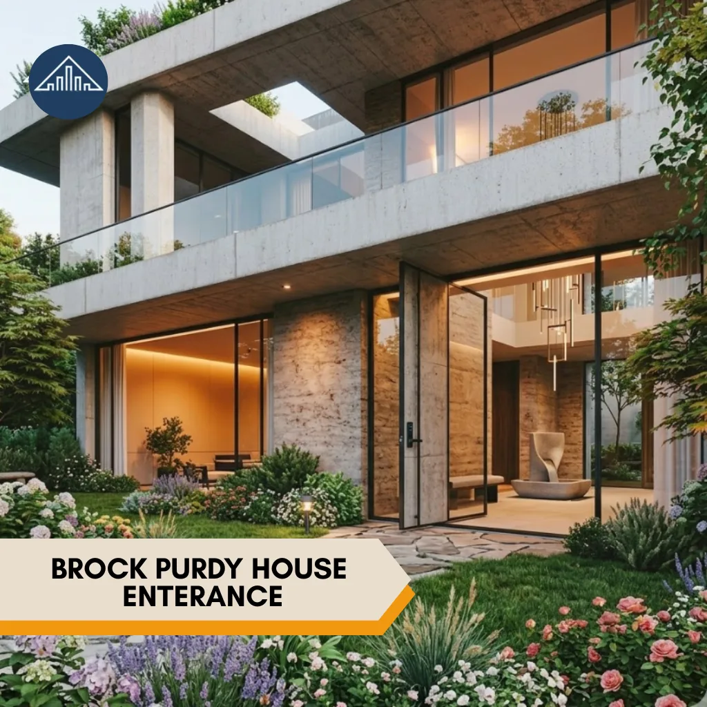 Brock Purdy $5.5M Secret: The Bay Area Mansion Nobody Talks About 3 Where Does Brock Purdy Live Now?Brock Purdy House enterance