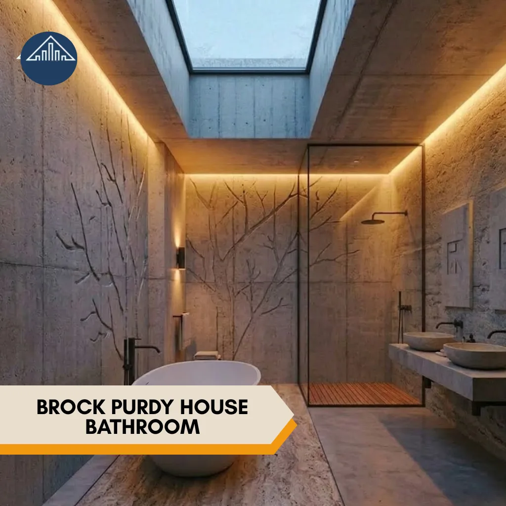 Brock Purdy $5.5M Secret: The Bay Area Mansion Nobody Talks About 5 Where Does Brock Purdy Live Now?Brock Purdy House bathroom