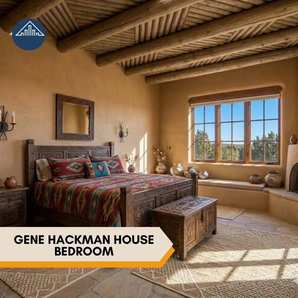 Where Does Gene Hackman Live Now?Gene Hackman House bedroom