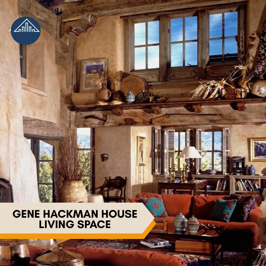 Where Does Gene Hackman Live Now?Gene Hackman House living space