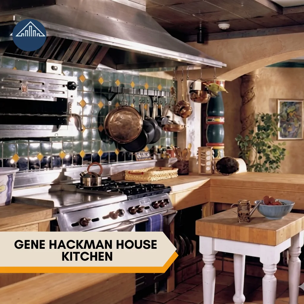 Where Does Gene Hackman Live Now?Gene Hackman House kitchen
