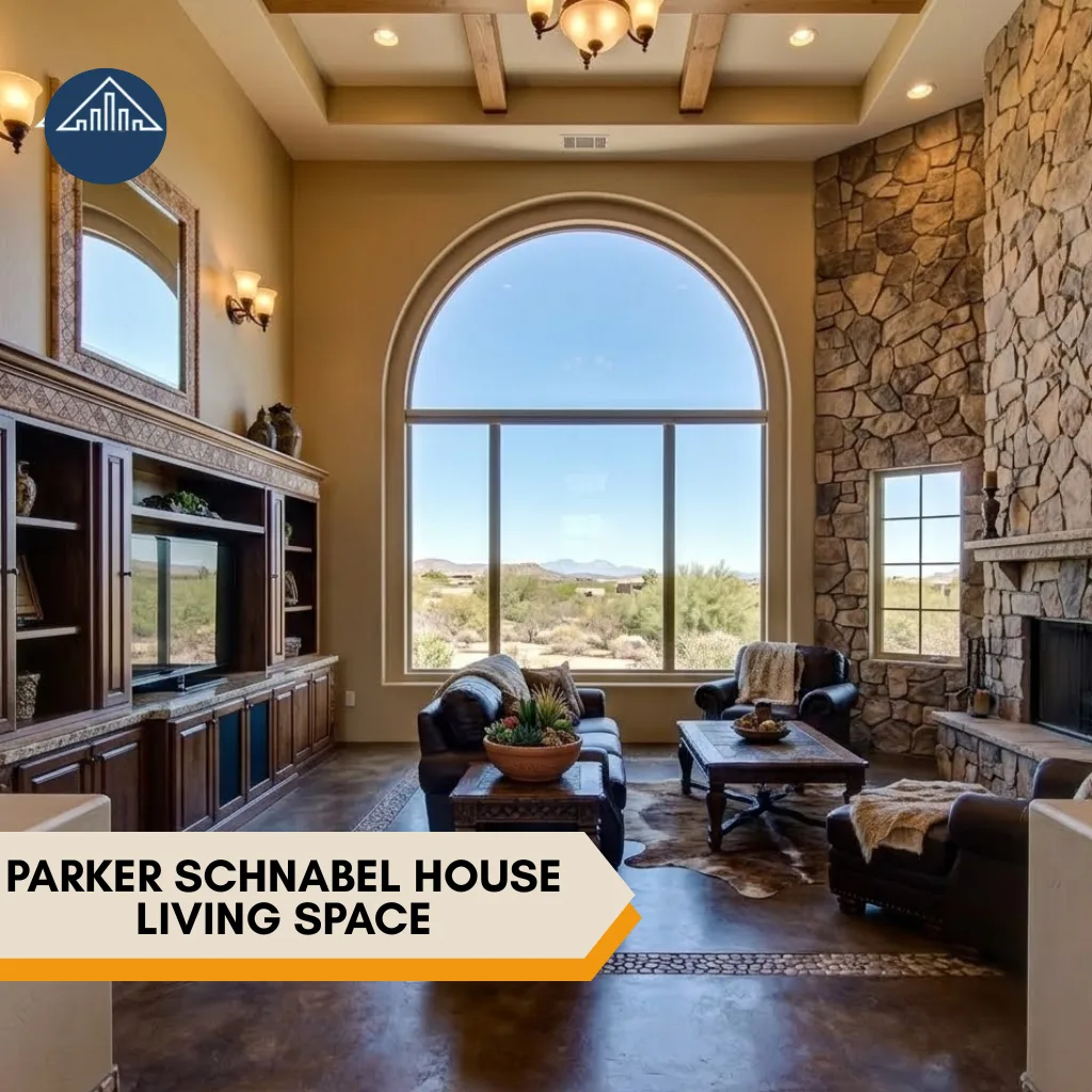 Parker Schnabel House living space