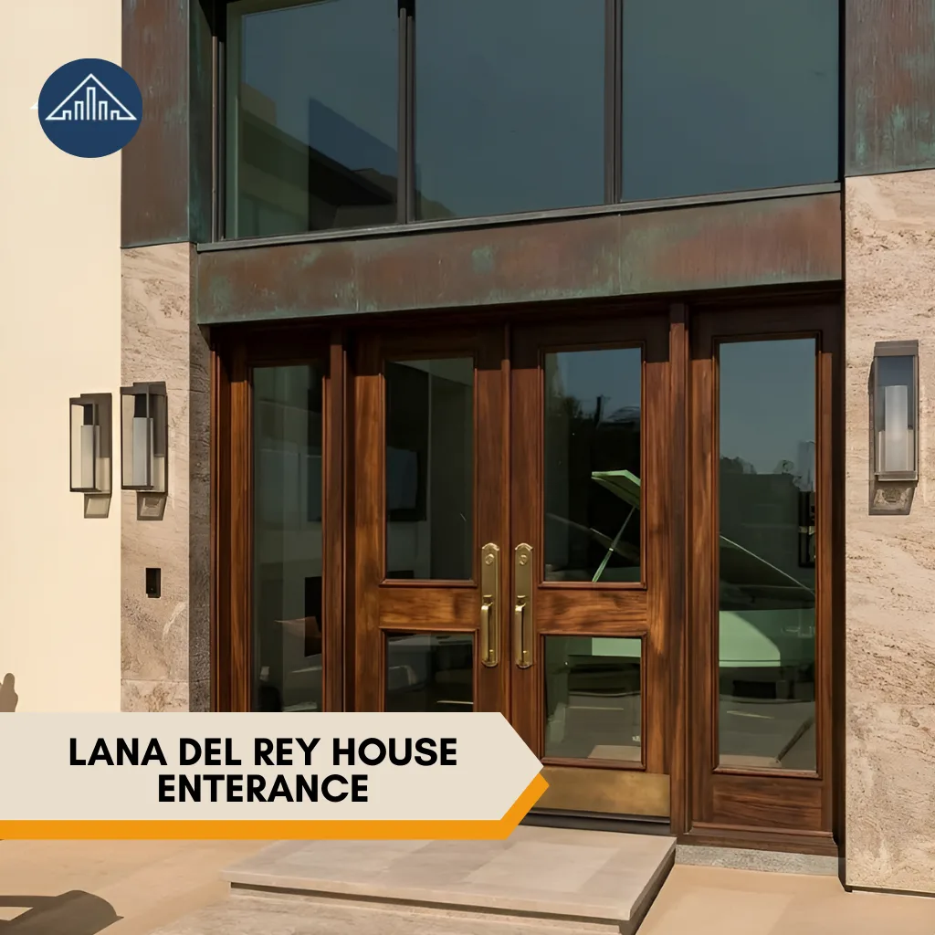 Where Does Lana Del Rey Live Now?Lana Del Rey House  enterance