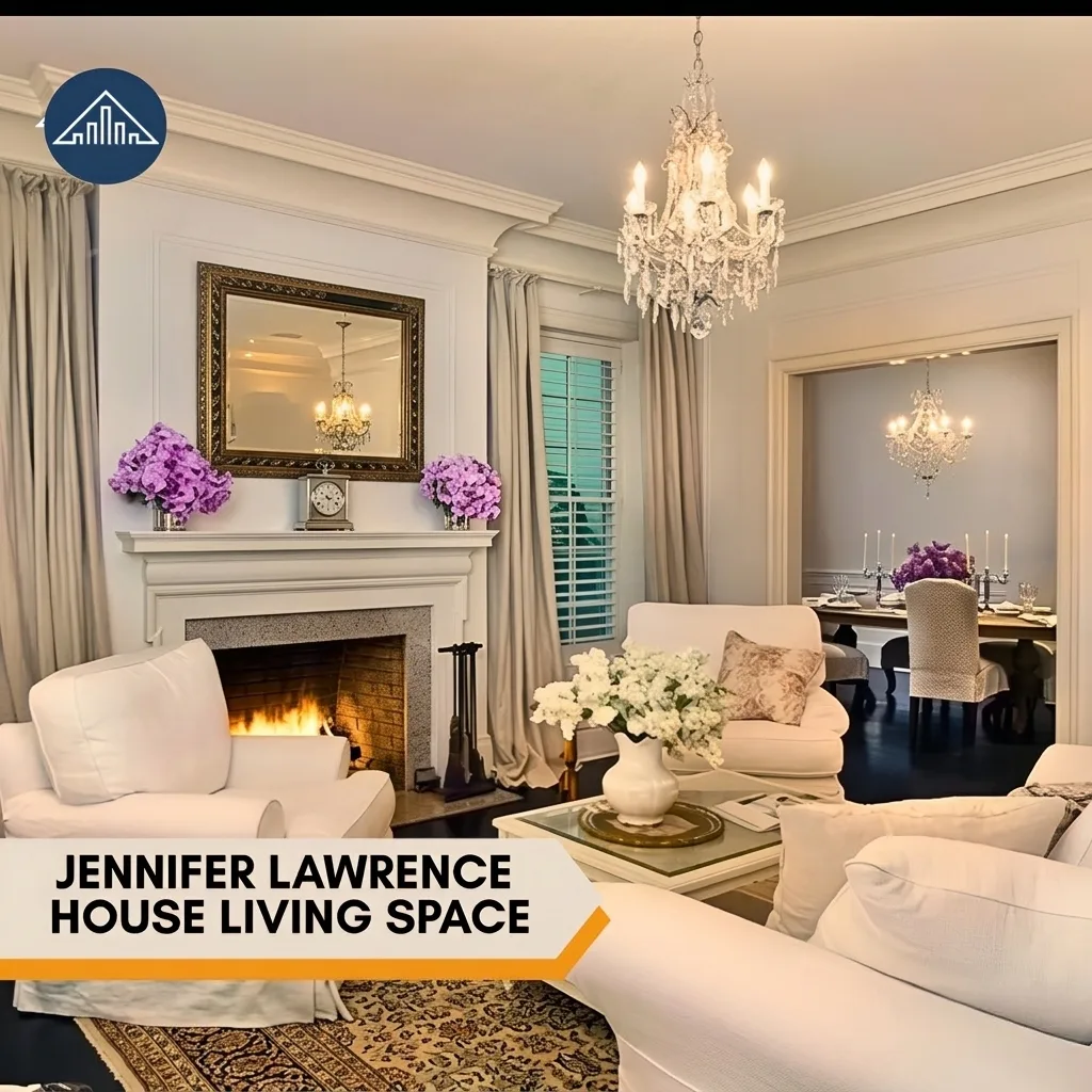 Where Does Jennifer Lawrence Live ?Jennifer Lawrence House living sapace