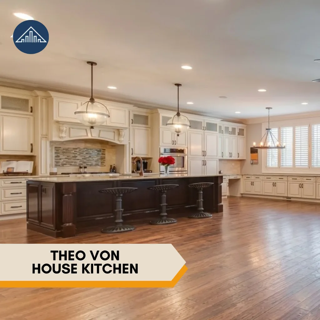 where does Theo Von live? Theo Von House kitchen