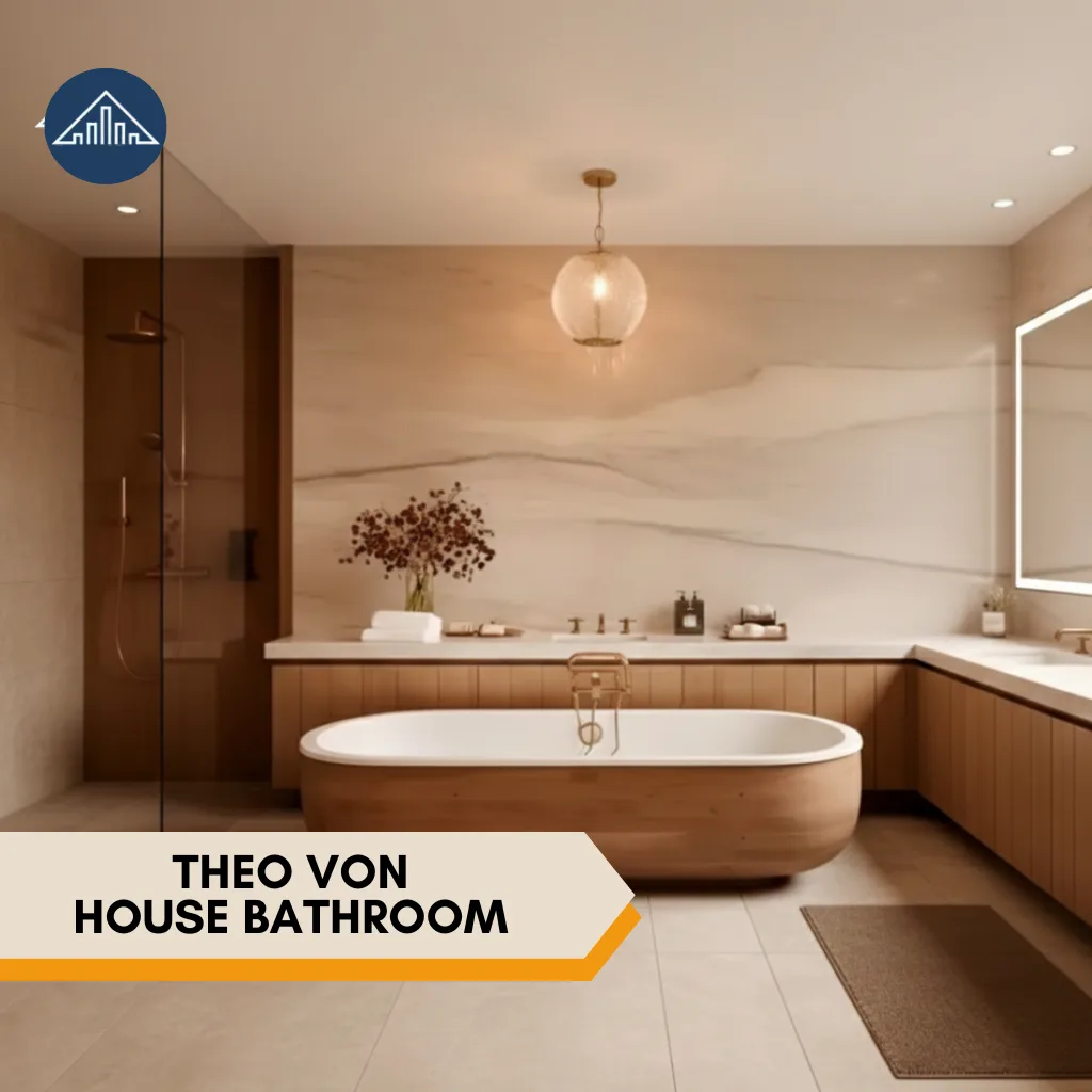 where does Theo Von live? Theo Von House bathroom