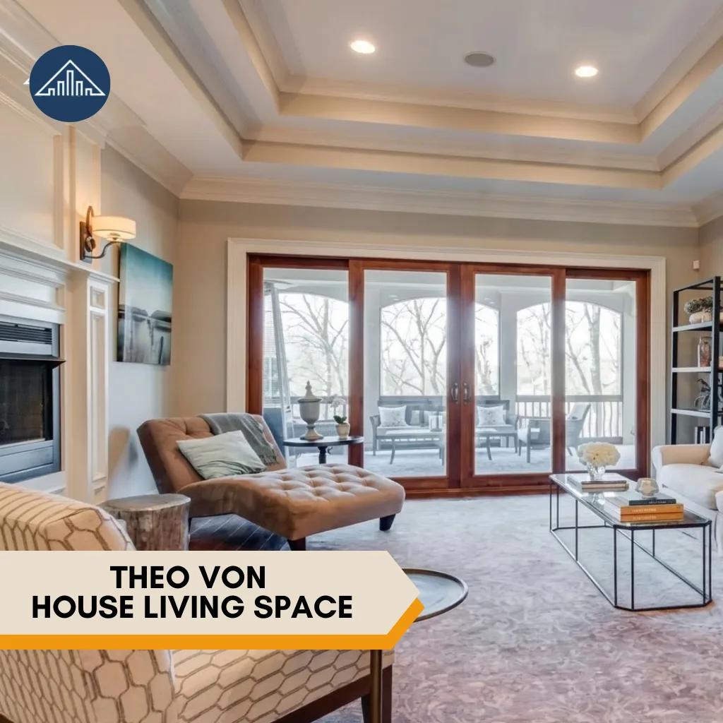 where does Theo Von live? Theo Von House living space