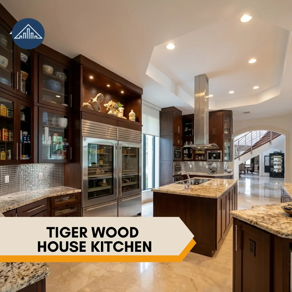 Tiger Wood House kitchen