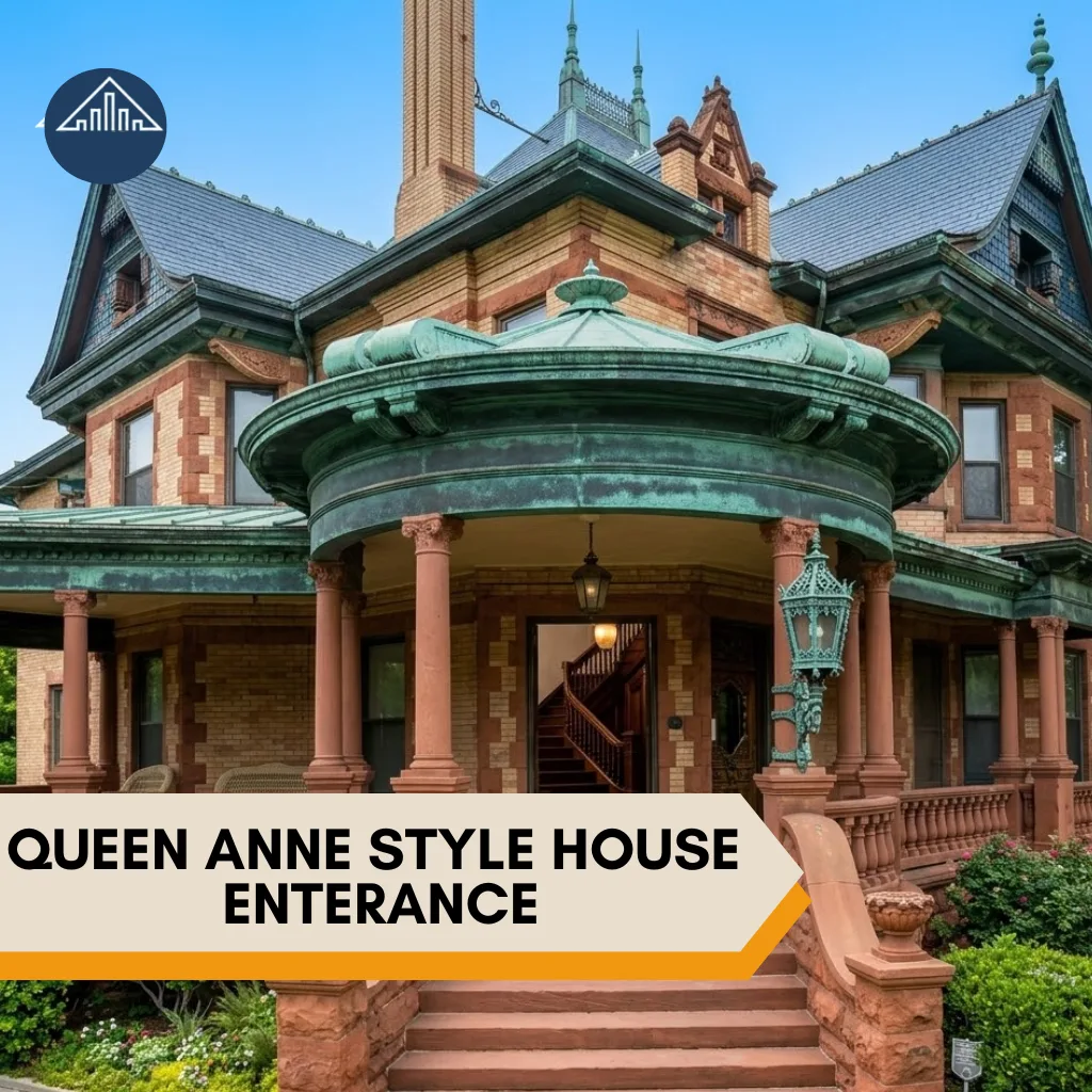 Queen Anne Style House: The Gem That Still Stops You in Your Tracks 4 Queen Anne Style House enterance