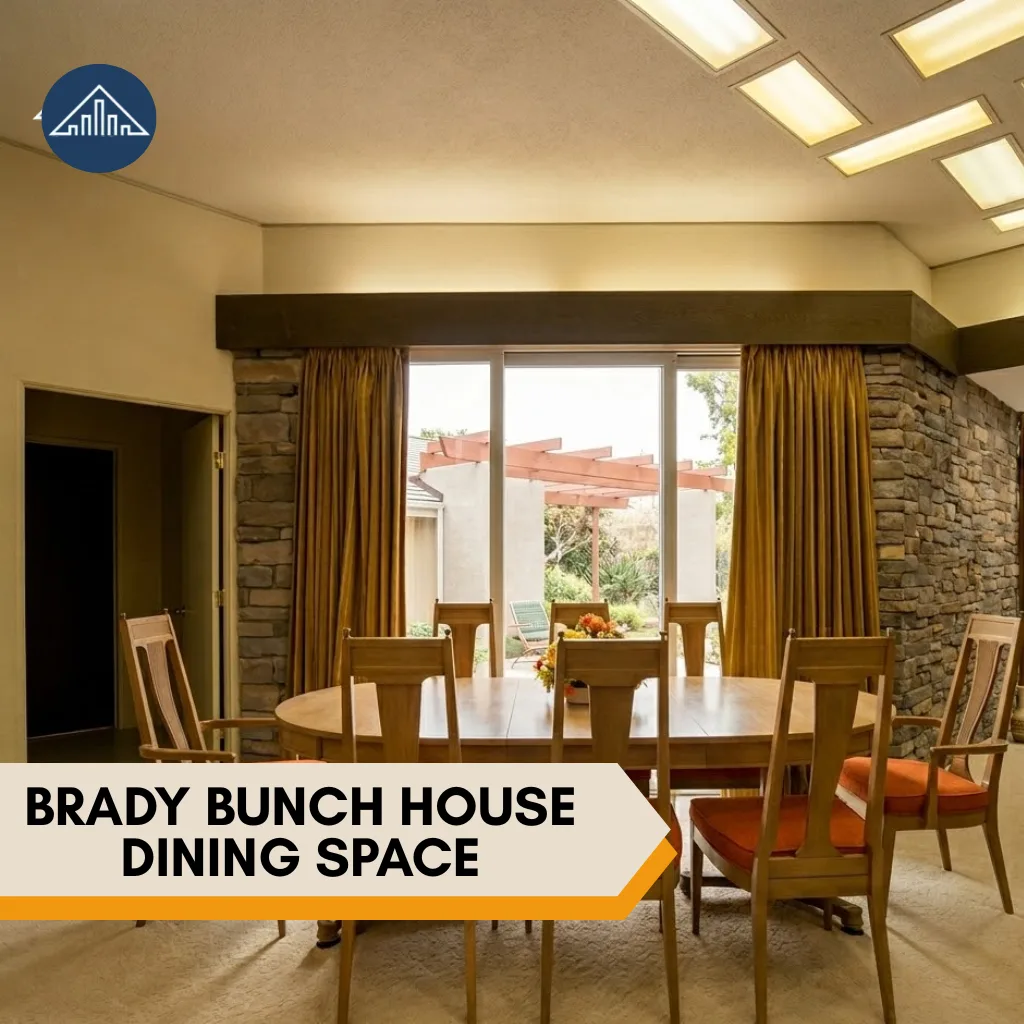 Brady Bunch House: Inside the $3.2 M North Hollywood Mansion 8 Brady Bunch House DINNING SPACE