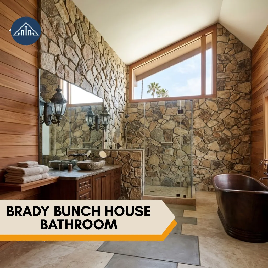 Brady Bunch House: Inside the $3.2 M North Hollywood Mansion 5 Brady Bunch House BATHROOM