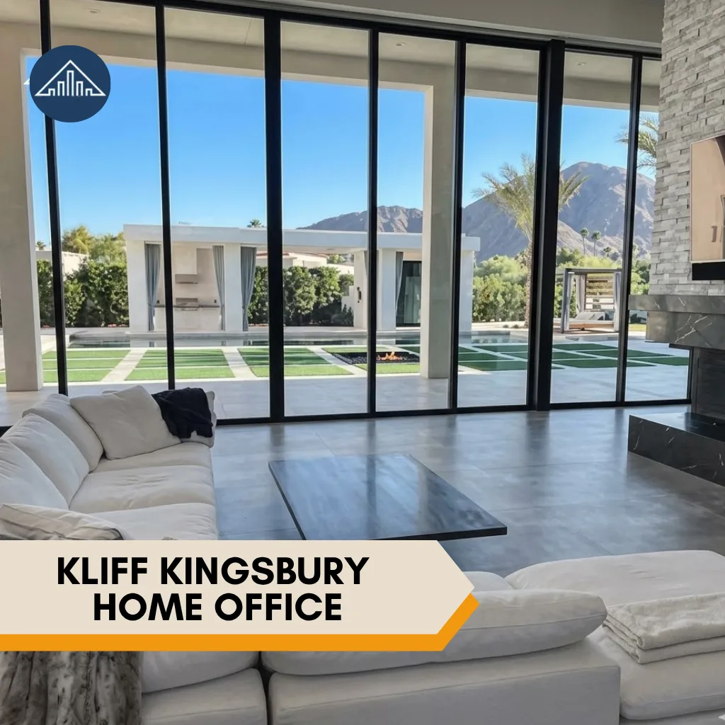 Kliff Kingsbury House home office