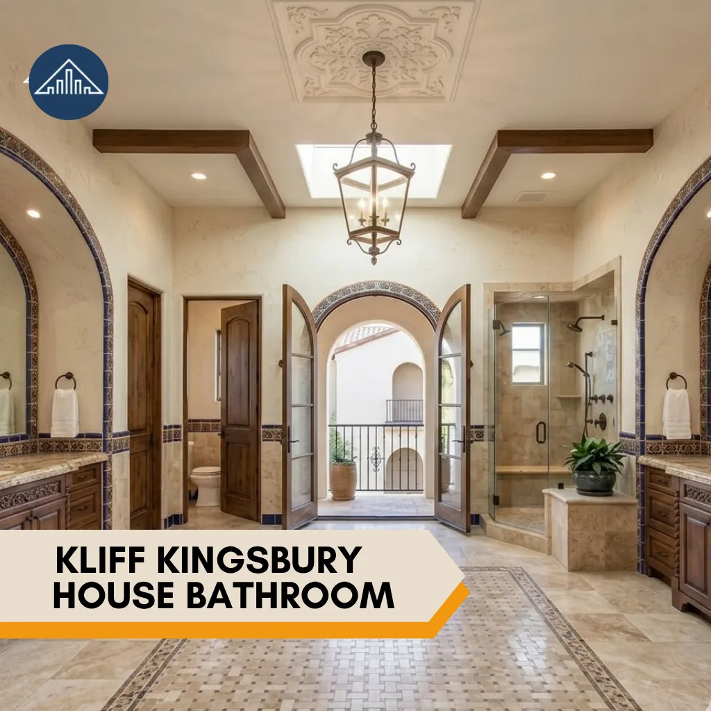 Kliff Kingsbury House bathroom