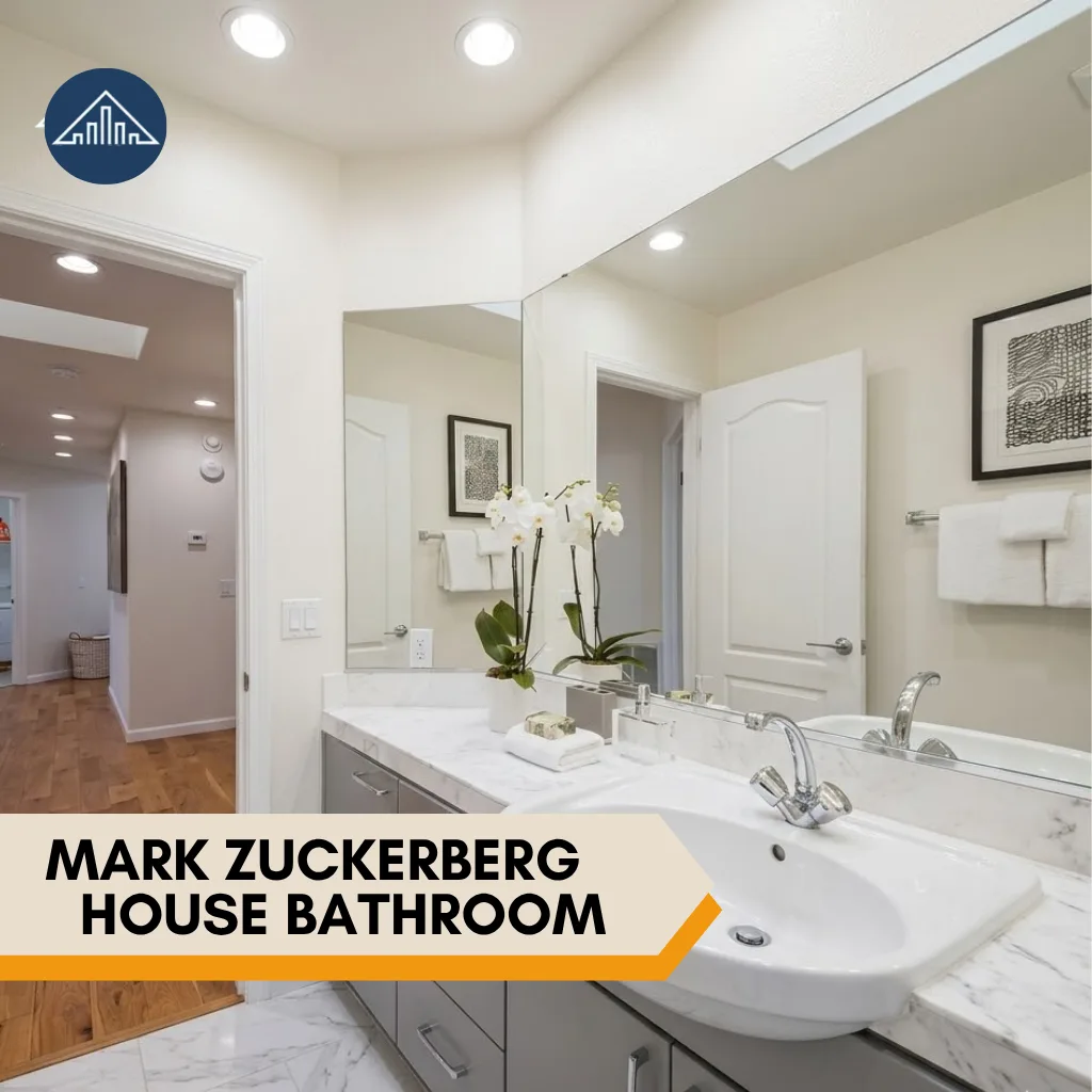 Mark Zuckerberg House: Inside His $270M Palo Alto & Kauai Mansions 5 Mark Zuckerberg HouseBathroom