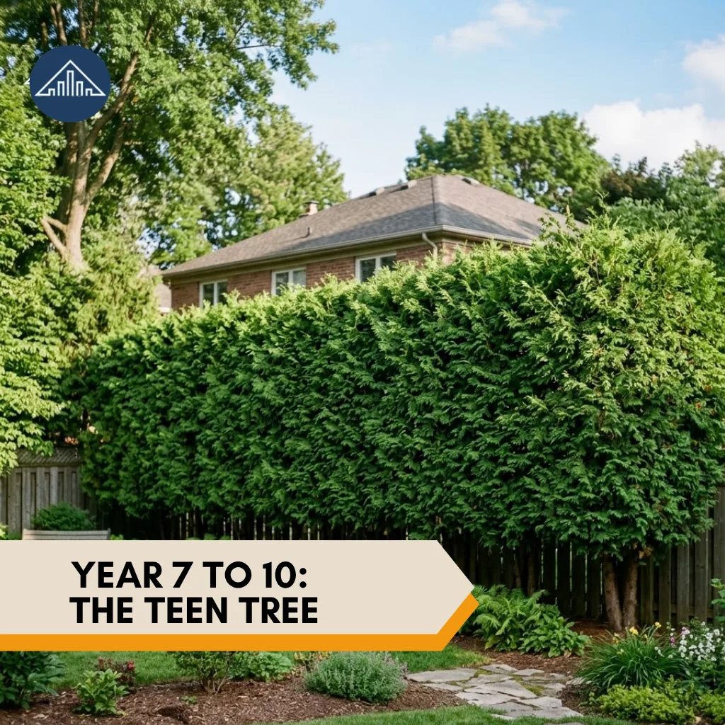 Emerald Green Arborvitae growth