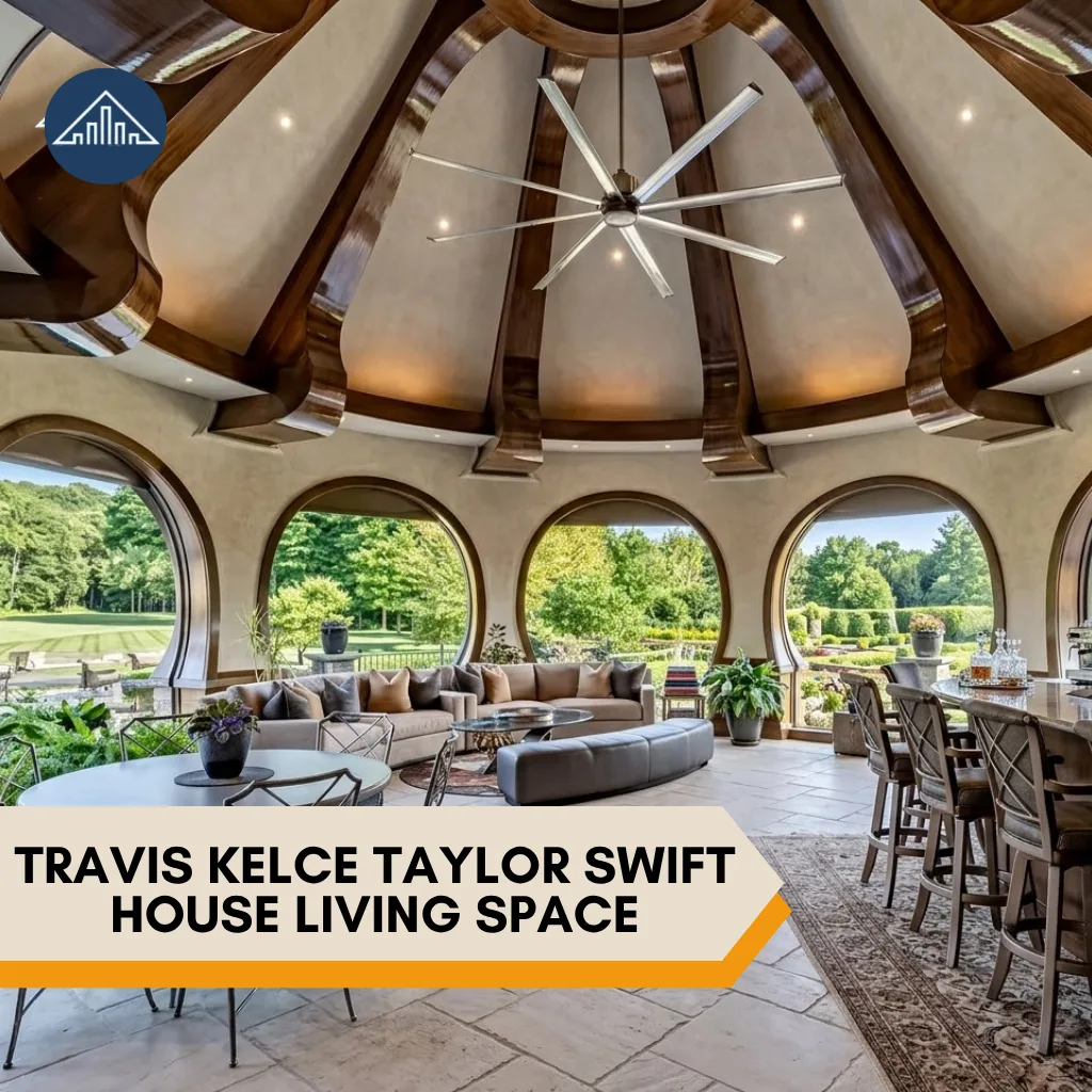 Travis Kelce Taylor Swift Engagement House:Their $6M Leawood Mansion 6 Travis Kelce Taylor Swift Engagement House living space