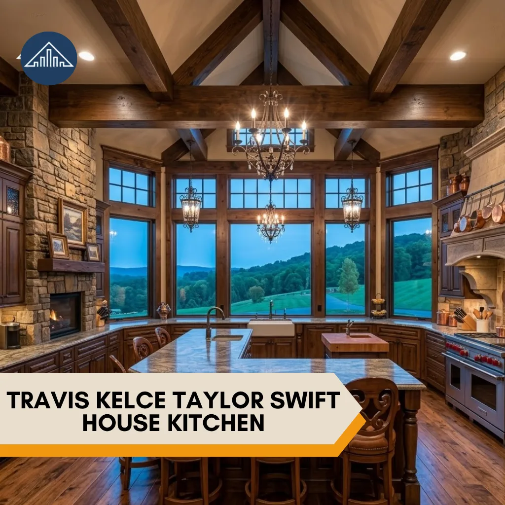 Travis Kelce Taylor Swift Engagement House:Their $6M Leawood Mansion 7 Travis Kelce Taylor Swift Engagement House kitchen