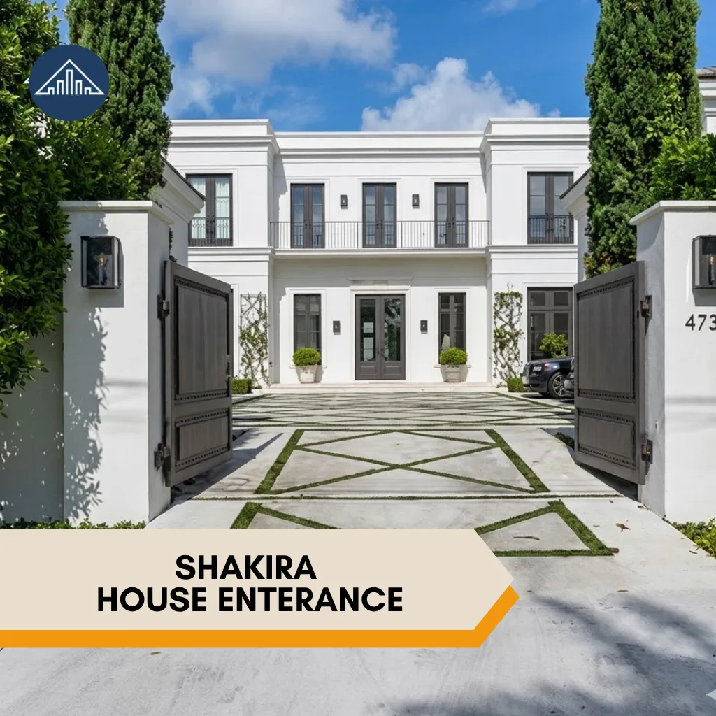 Shakira House: Where Does Shakira Live Now? 3 Shakira House enterance