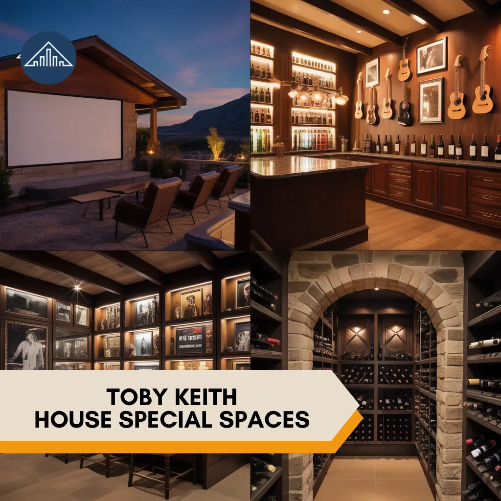 Toby Keith House special spaces