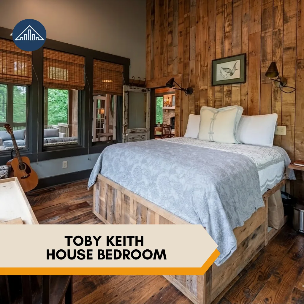 Toby Keith House bedroom