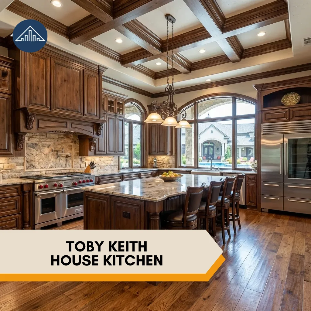 Toby Keith House kitchen