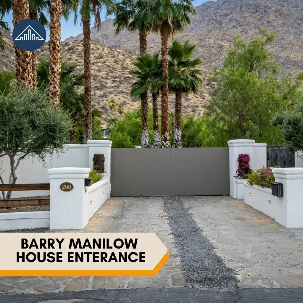 Barry Manilow House enterance