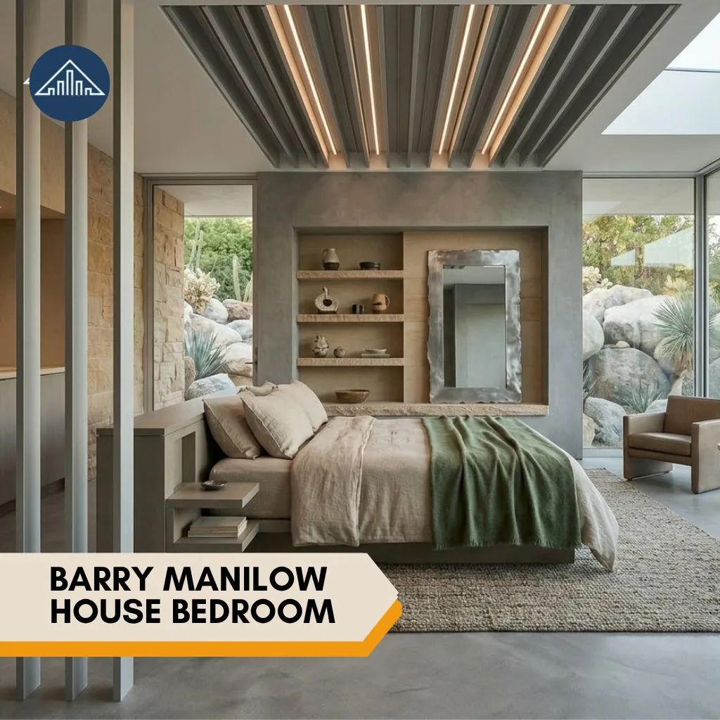 Barry Manilow House bedroom
