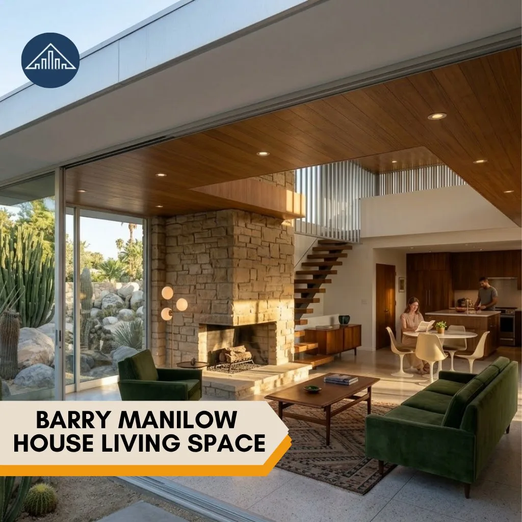 Barry Manilow House living space