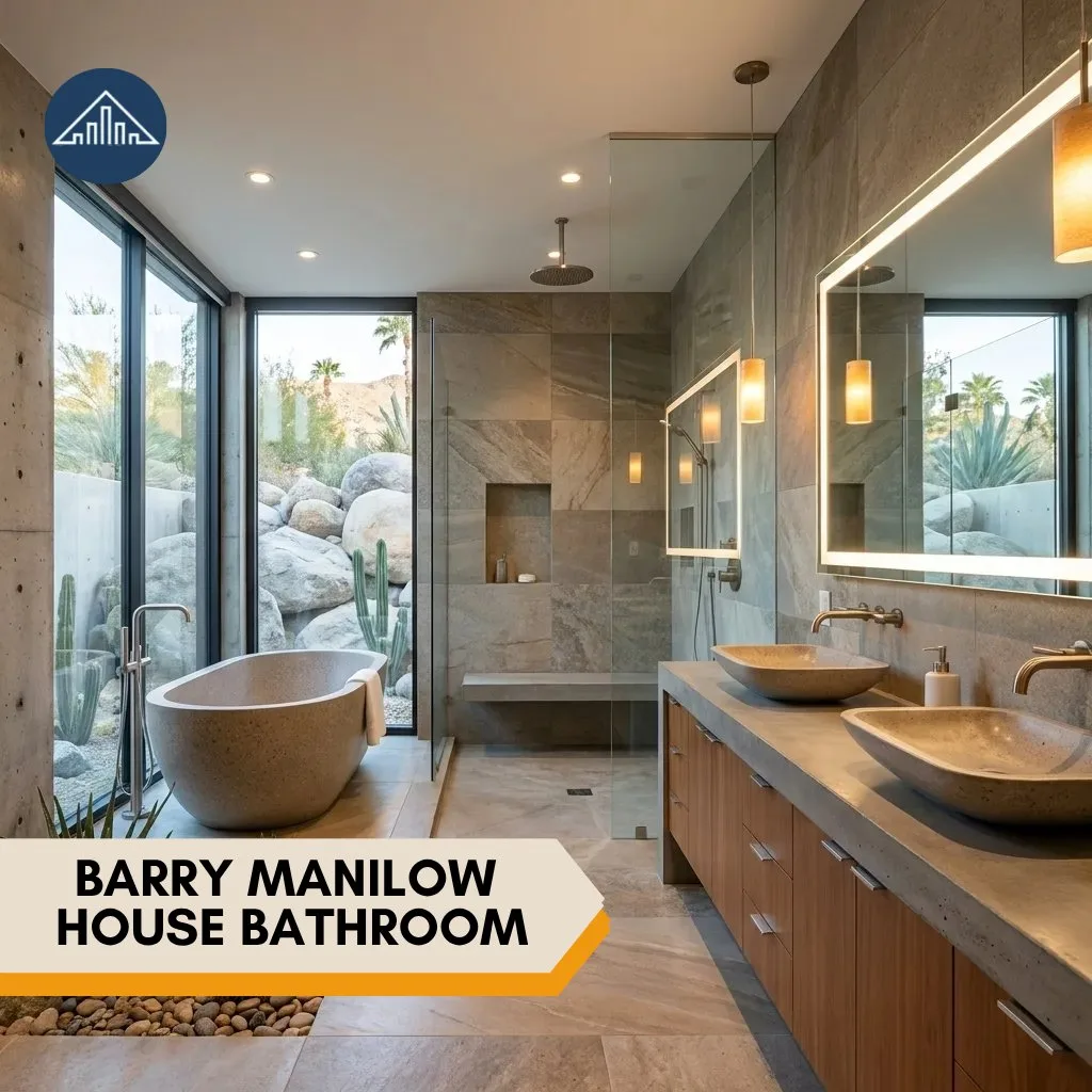 Barry Manilow House bathroom