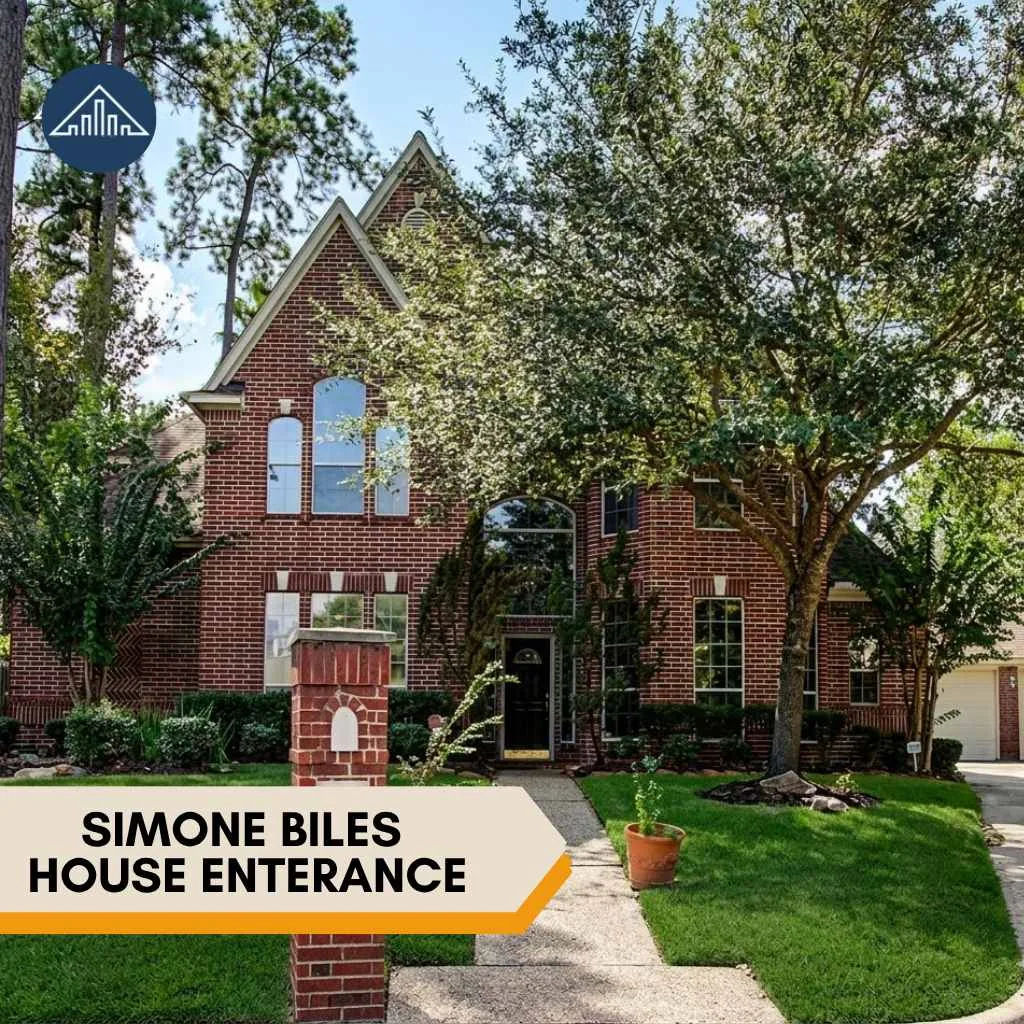 Simone Biles House enterance