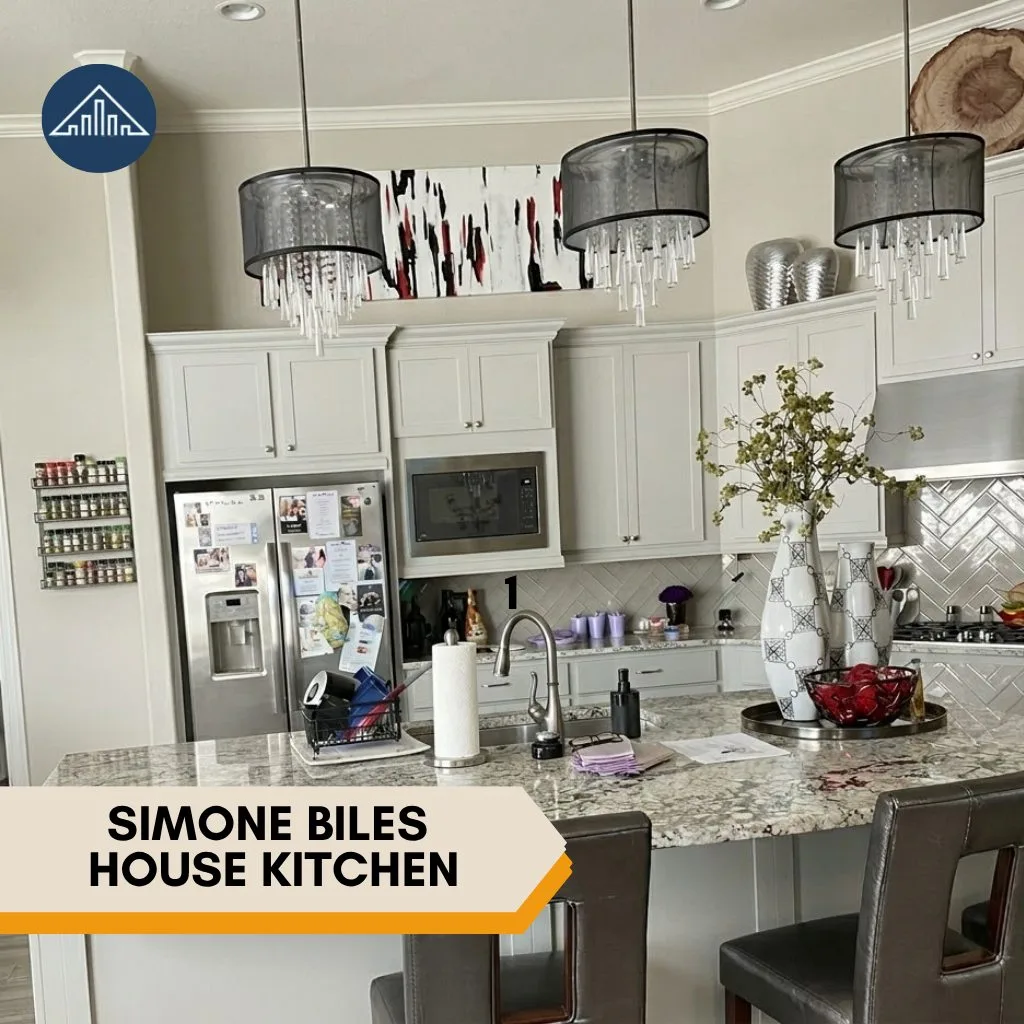 Simone Biles House kitchen