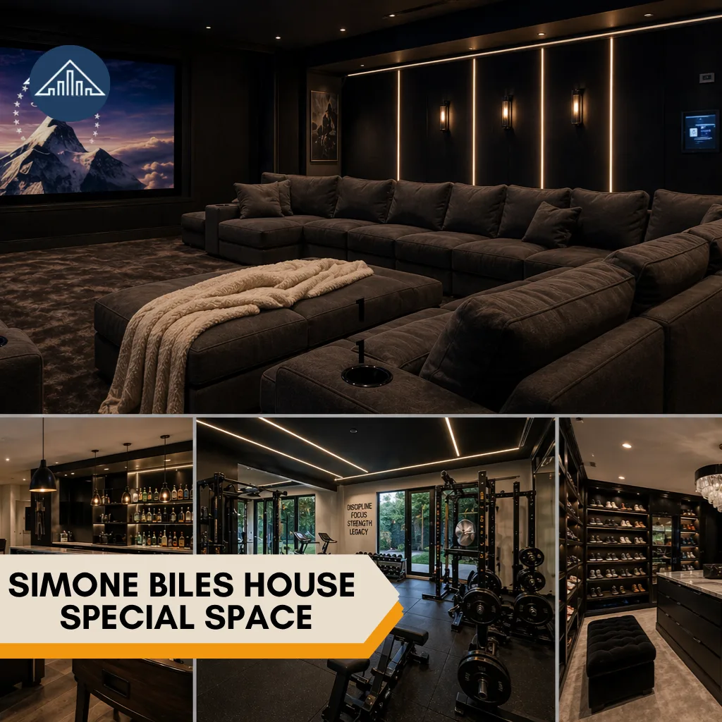 Simone Biles House special space