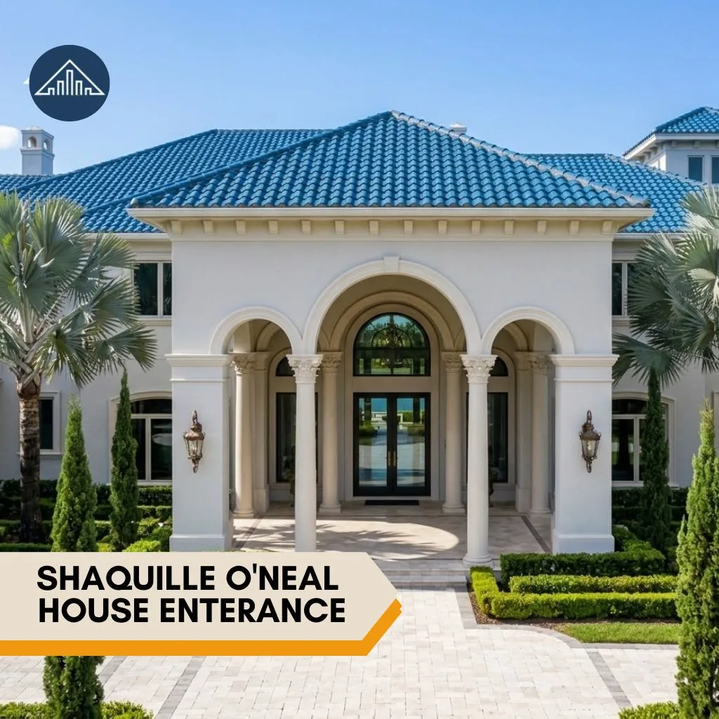 Shaquille O'Neal  House enterance