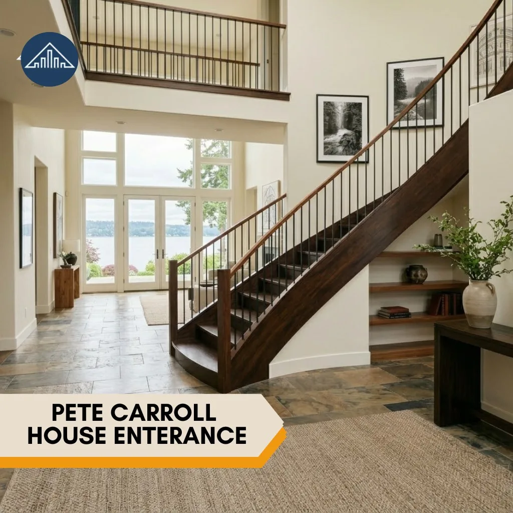  Pete Carroll House enterance