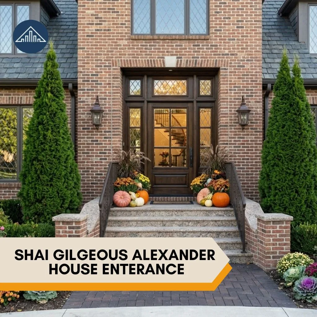 Shai Gilgeous Alexander House enterance