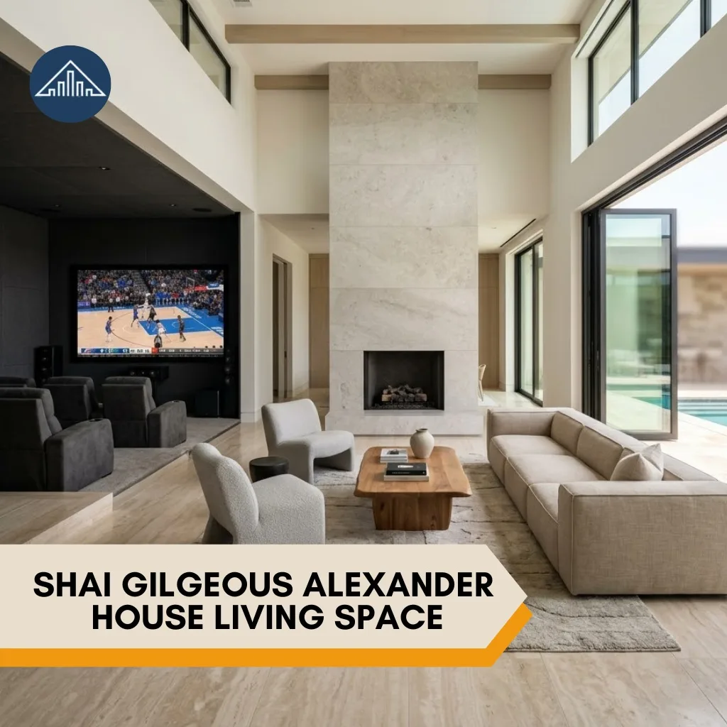 Shai Gilgeous Alexander House living space