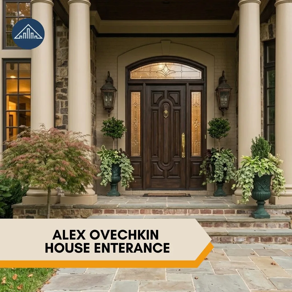Alex Ovechkin House  ENTREANCE