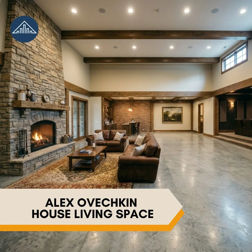 Alex Ovechkin House  LIVING SPACE