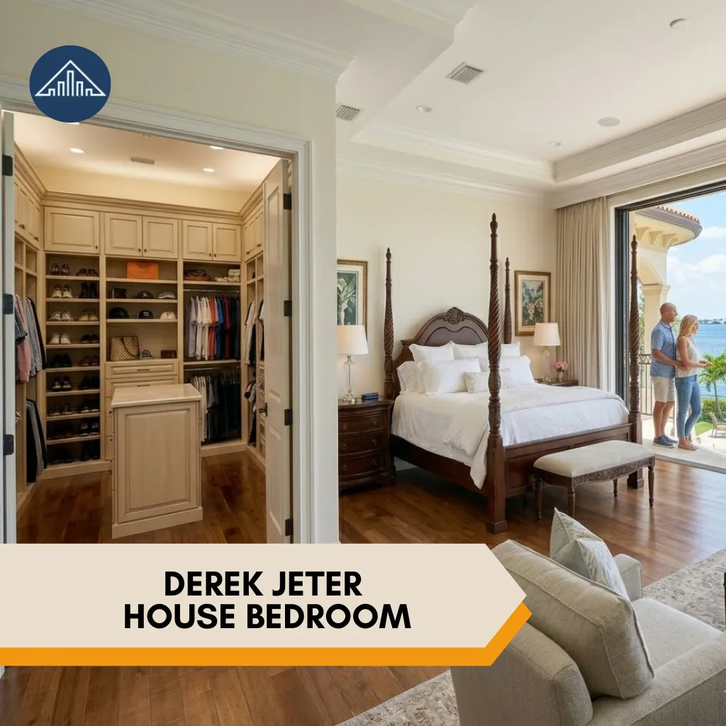 Derek Jeter House bedroom