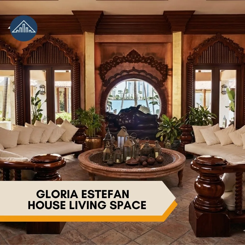 Gloria Estefan House living space