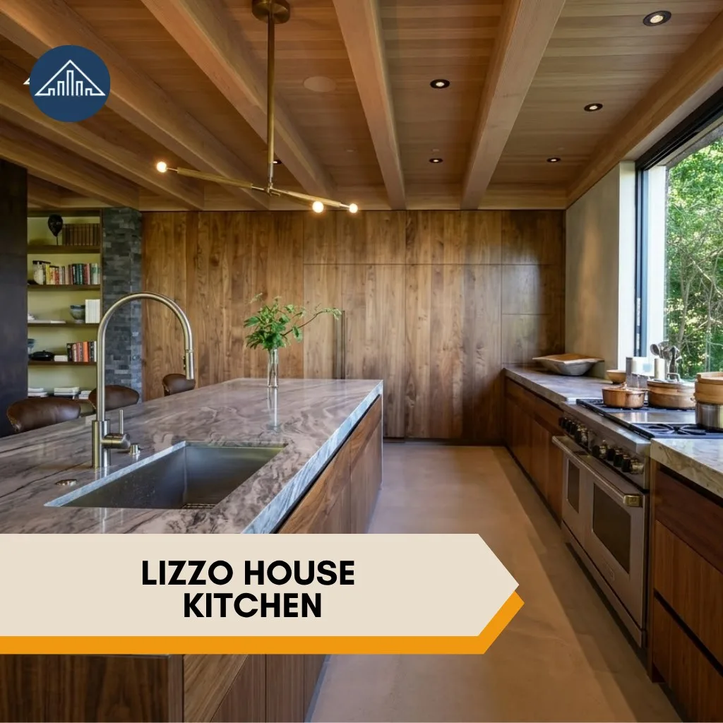 Lizzo House  kitchen