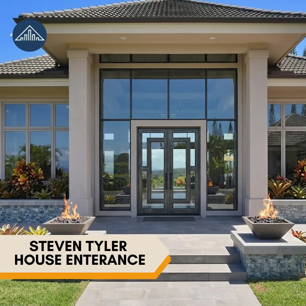 Steven Tyler House Enetrance