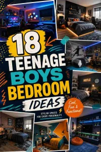 Teenage Boys Bedroom Ideas