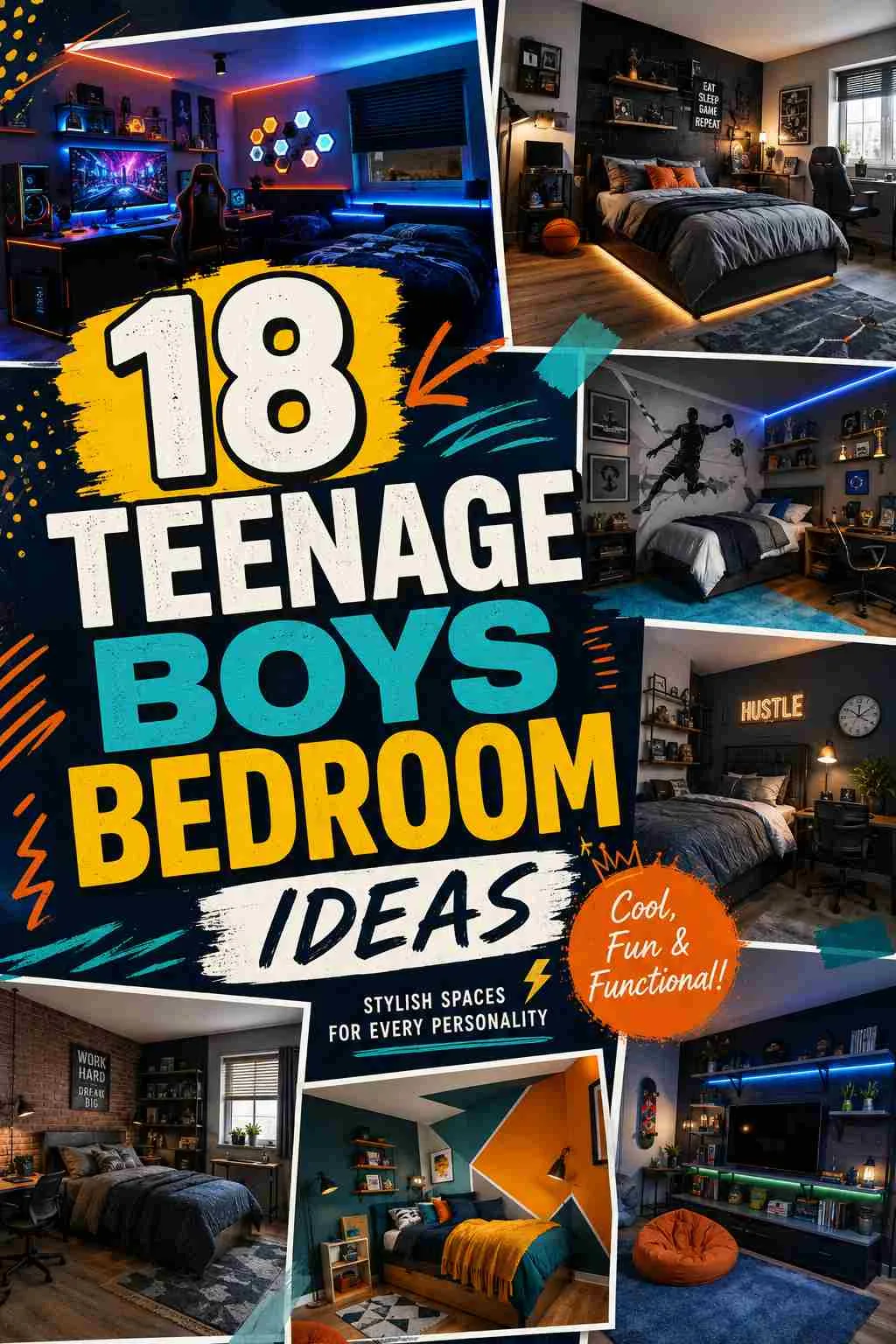 Teenage Boys Bedroom Ideas