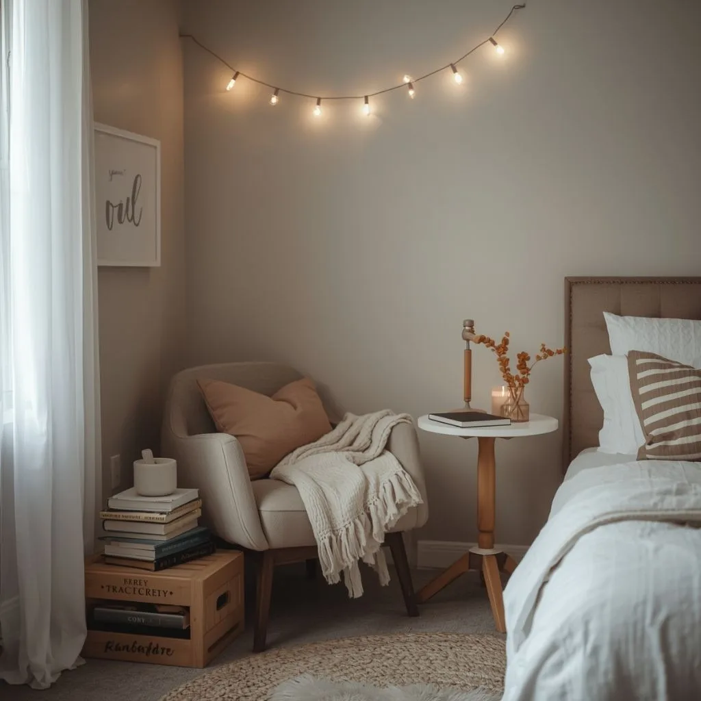 15 Fall Bedroom Decor Tips to Make Your Space Feel Cozy and Beautiful 11 Create a Cozy Reading Nook Corner