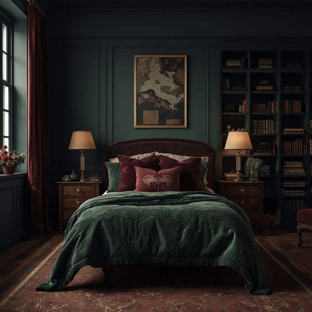 17 Teen Girl Bedroom Ideas That Will Make You Obsessed With Your Own Space 7 Moody Dark Academia Aesthetic