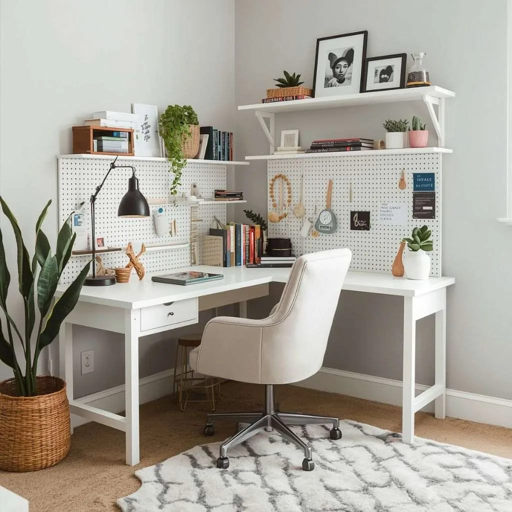 17 Teen Girl Bedroom Ideas That Will Make You Obsessed With Your Own Space 5 Study-Meets-Style Corner Desk Setup